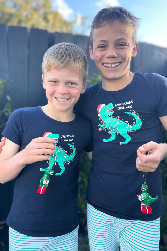 Milky Christmas Tree Rex Pyjamas