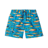 Hatley Lots Of Fish Board Shorts - Swedish Blue