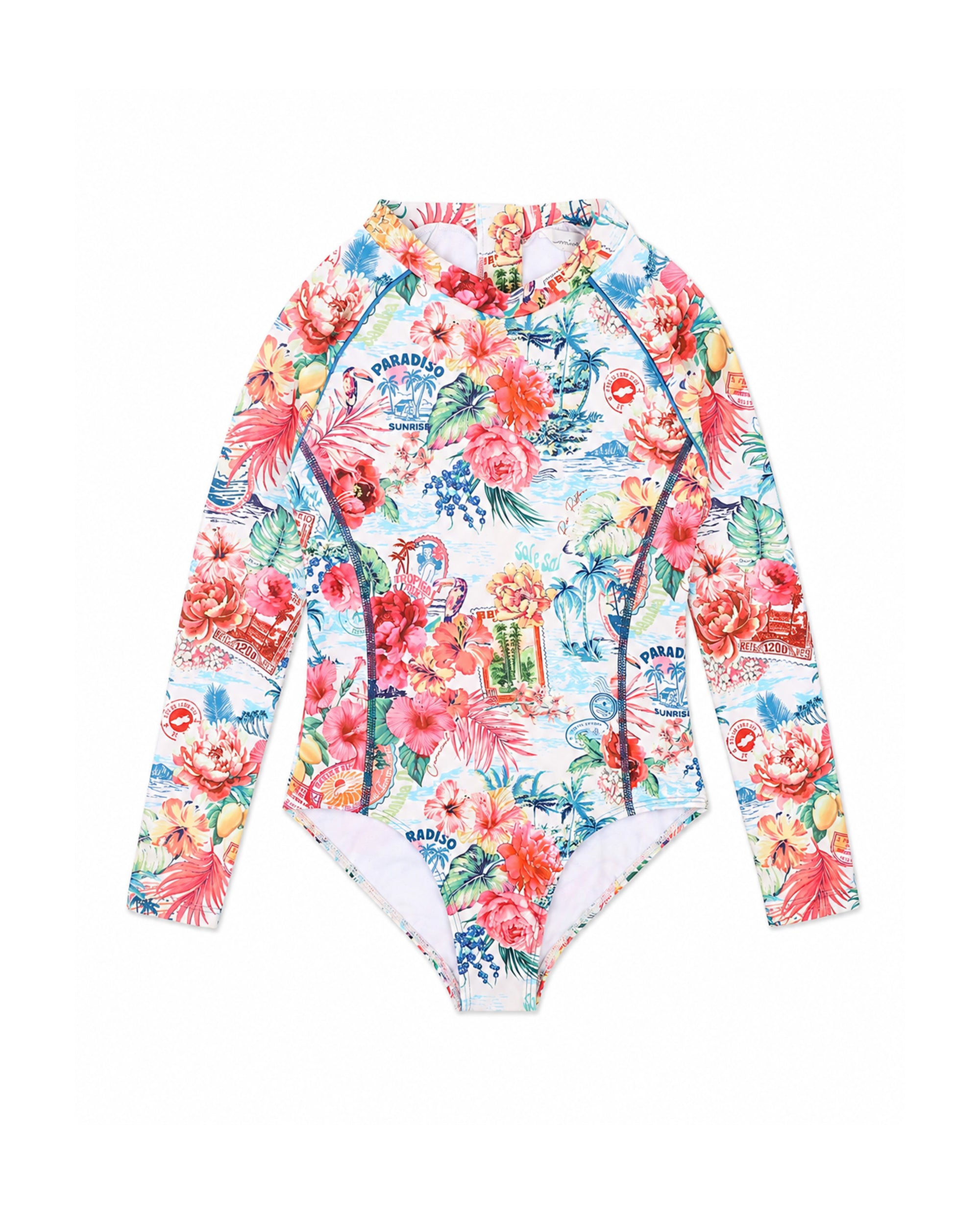 Selena Ls Sunsuit 4-14Y