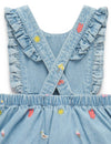 Purebaby Embroidered Pinnie - Seaside  Broderie