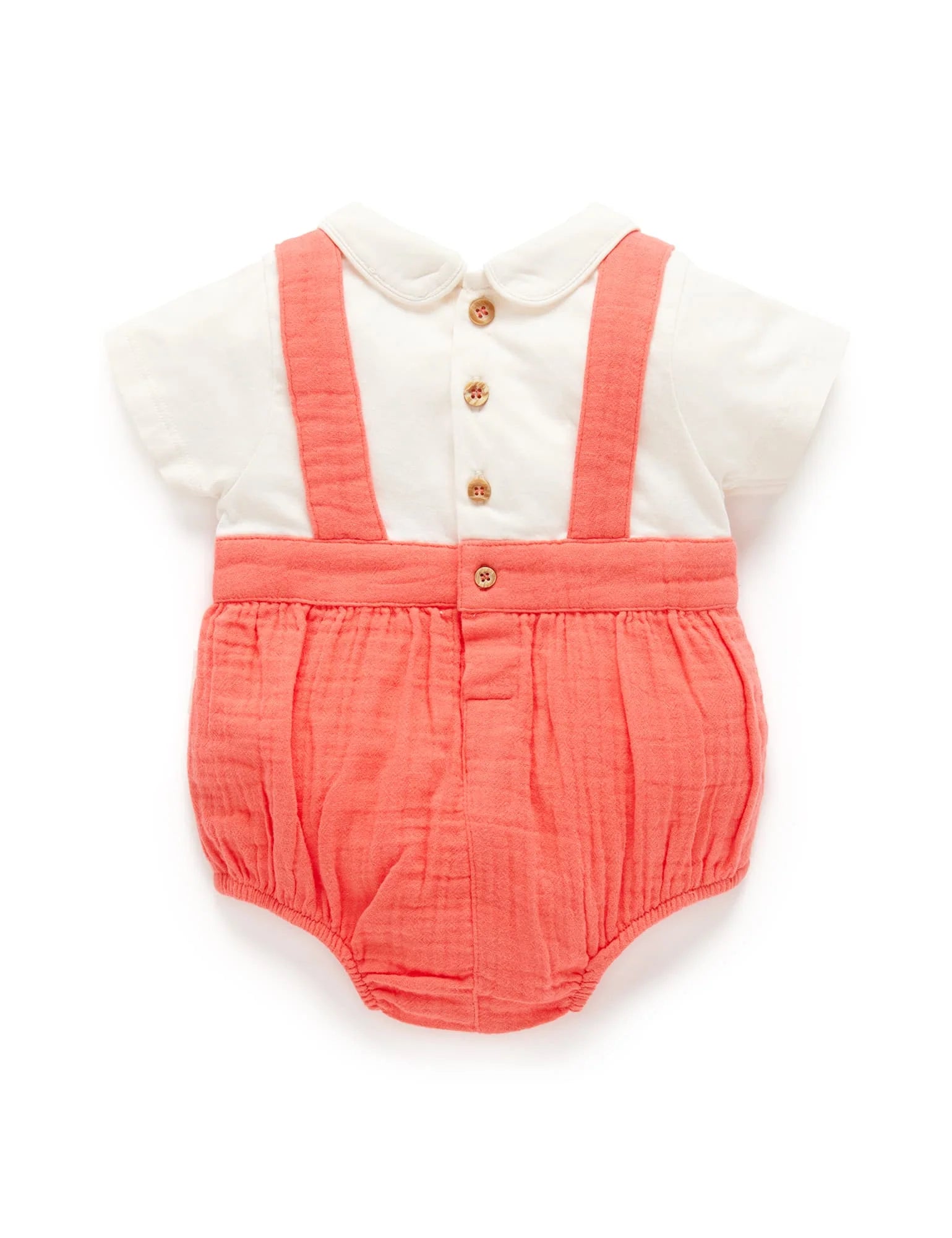Purebaby Elf Bodysuit - Vintage Red