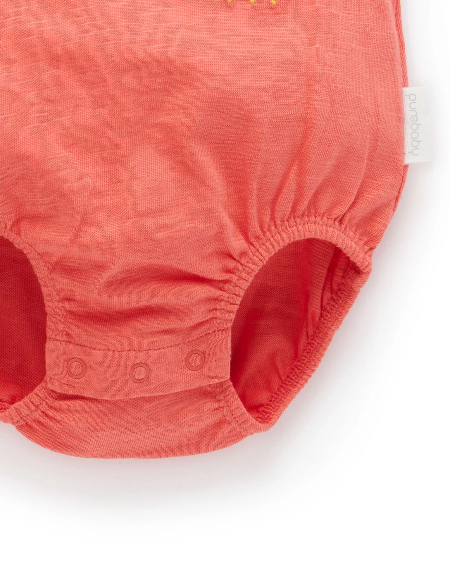 Purebaby Koala Santa Bodysuit - Vintage Red