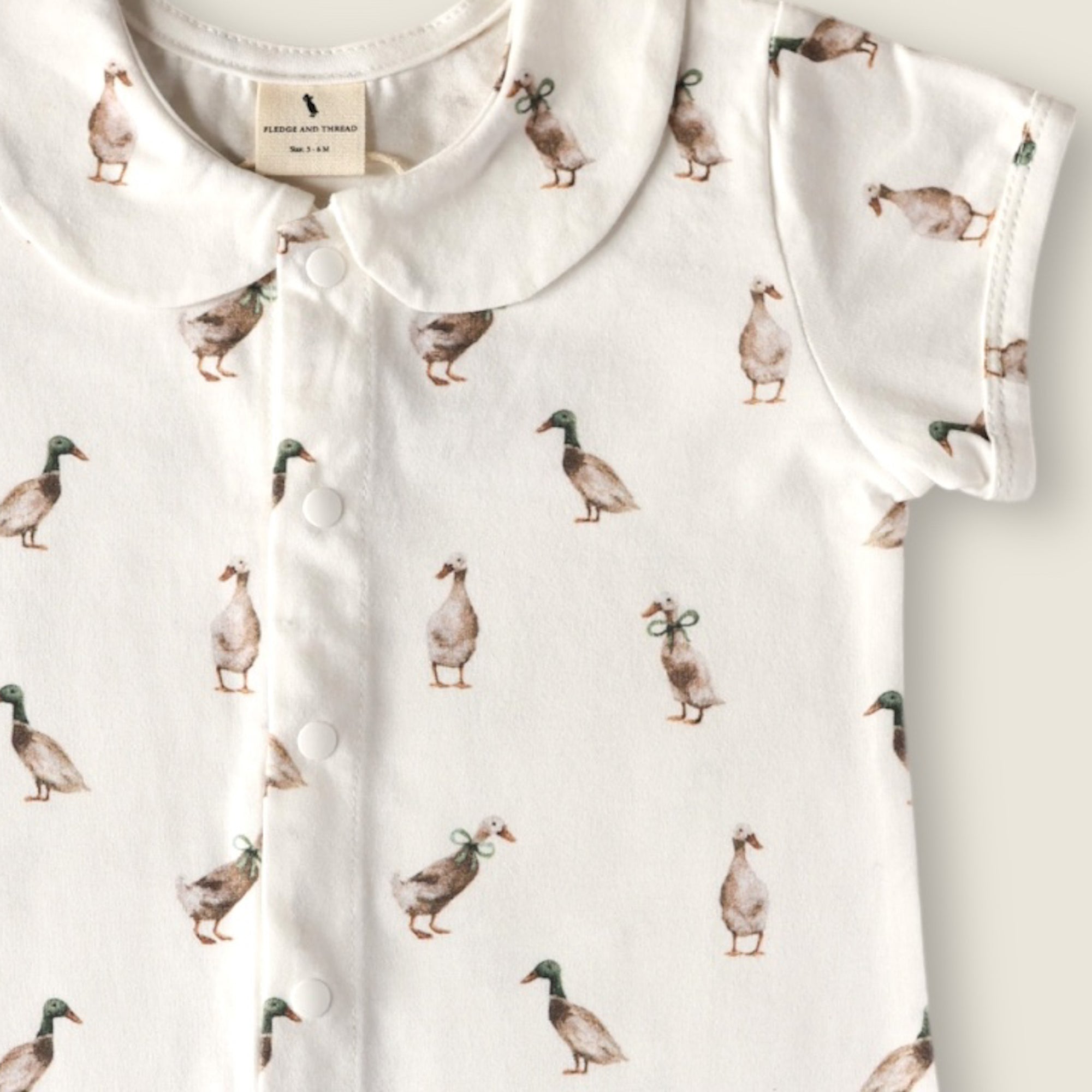 Fledge And Thread Romper - Duck