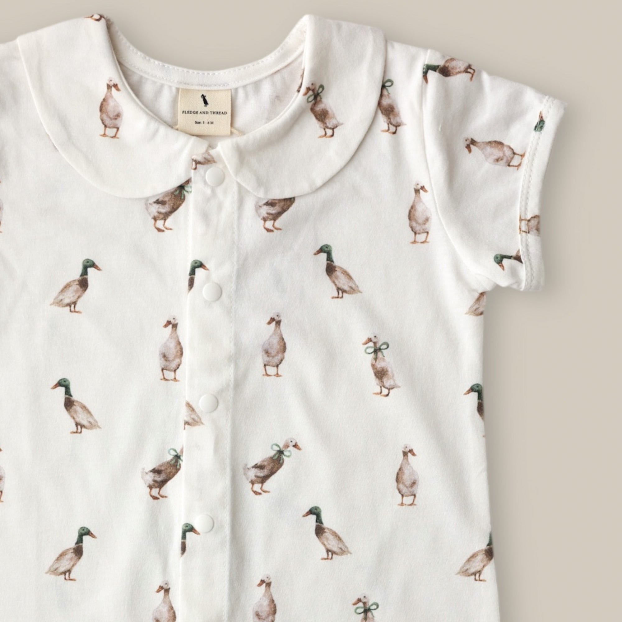 Fledge And Thread Romper - Duck