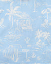 Fox &amp; Finch Surf&#39;s Up Linework Shirt - Blue surf