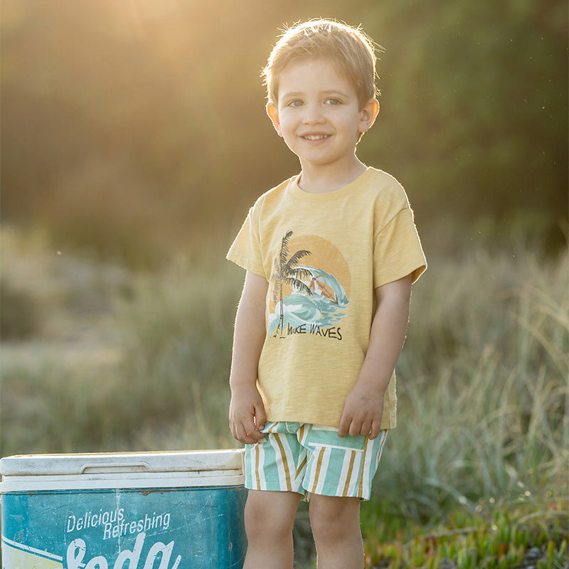 Fox & Finch Surf's Up Make Waves Tee