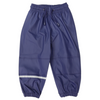 Korango Waterproof Rain Pant with Drawstring &amp; Elastic Foot Strap -  Navy