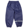 Korango Waterproof Rain Pant with Drawstring &amp; Elastic Foot Strap -  Navy