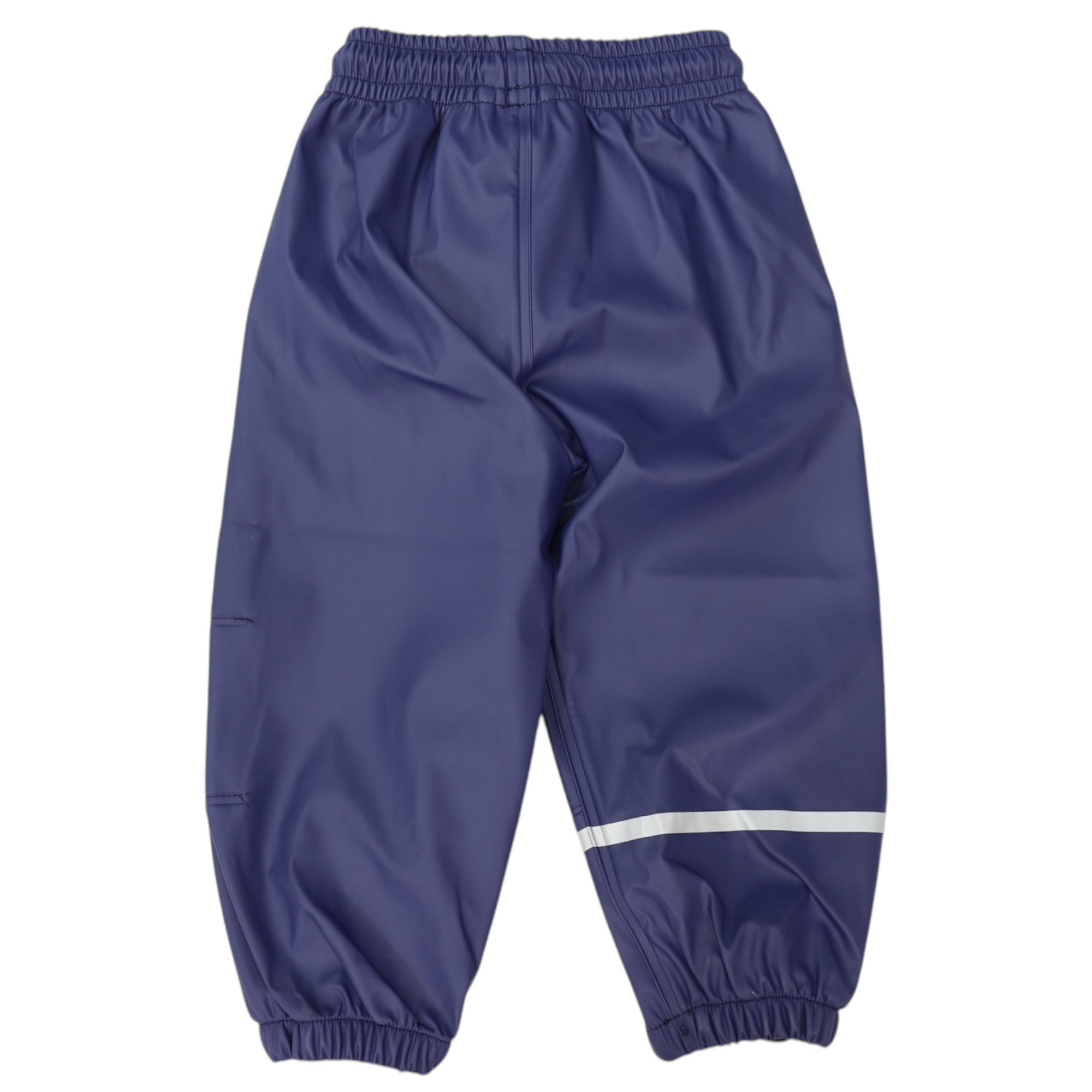 Korango Waterproof Rain Pant with Drawstring & Elastic Foot Strap -  Navy