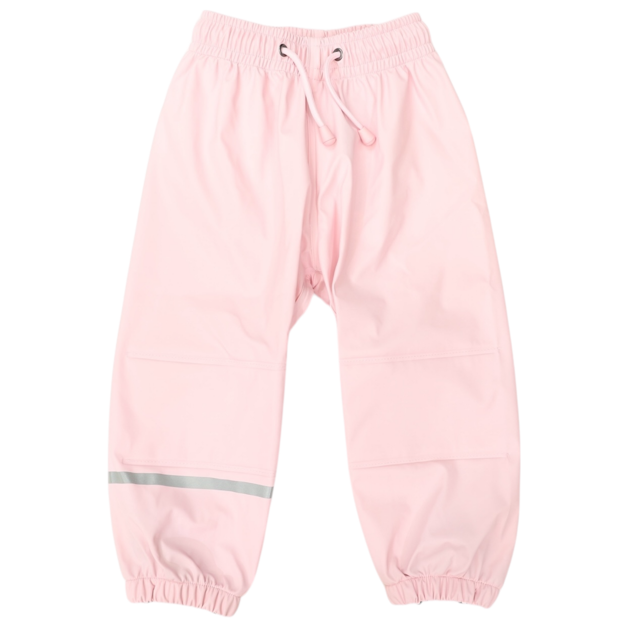 Korango Waterproof Rain Pant with Drawstring & Elastic Foot Strap - Pink