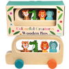 Colourful Creatures Toy Wooden Bus