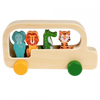 Colourful Creatures Toy Wooden Bus