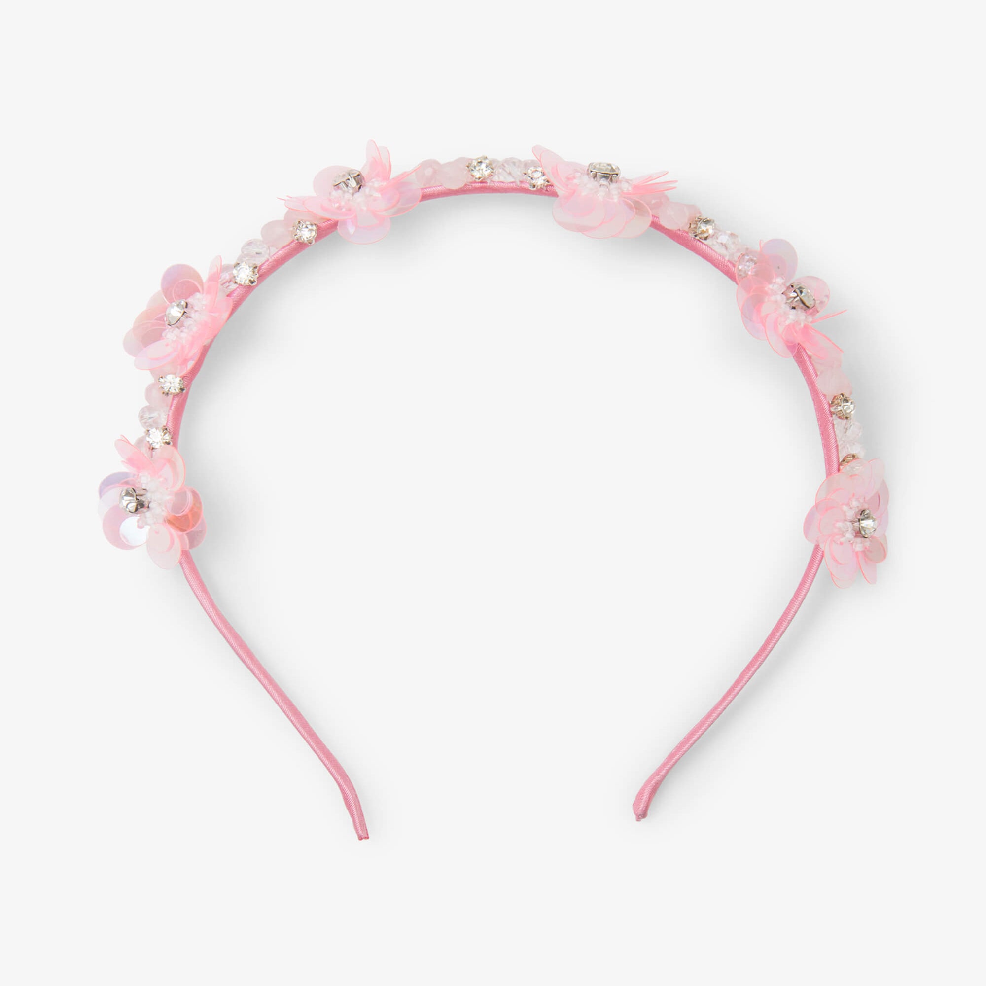 Hatley Flower Crown Headband - Pink