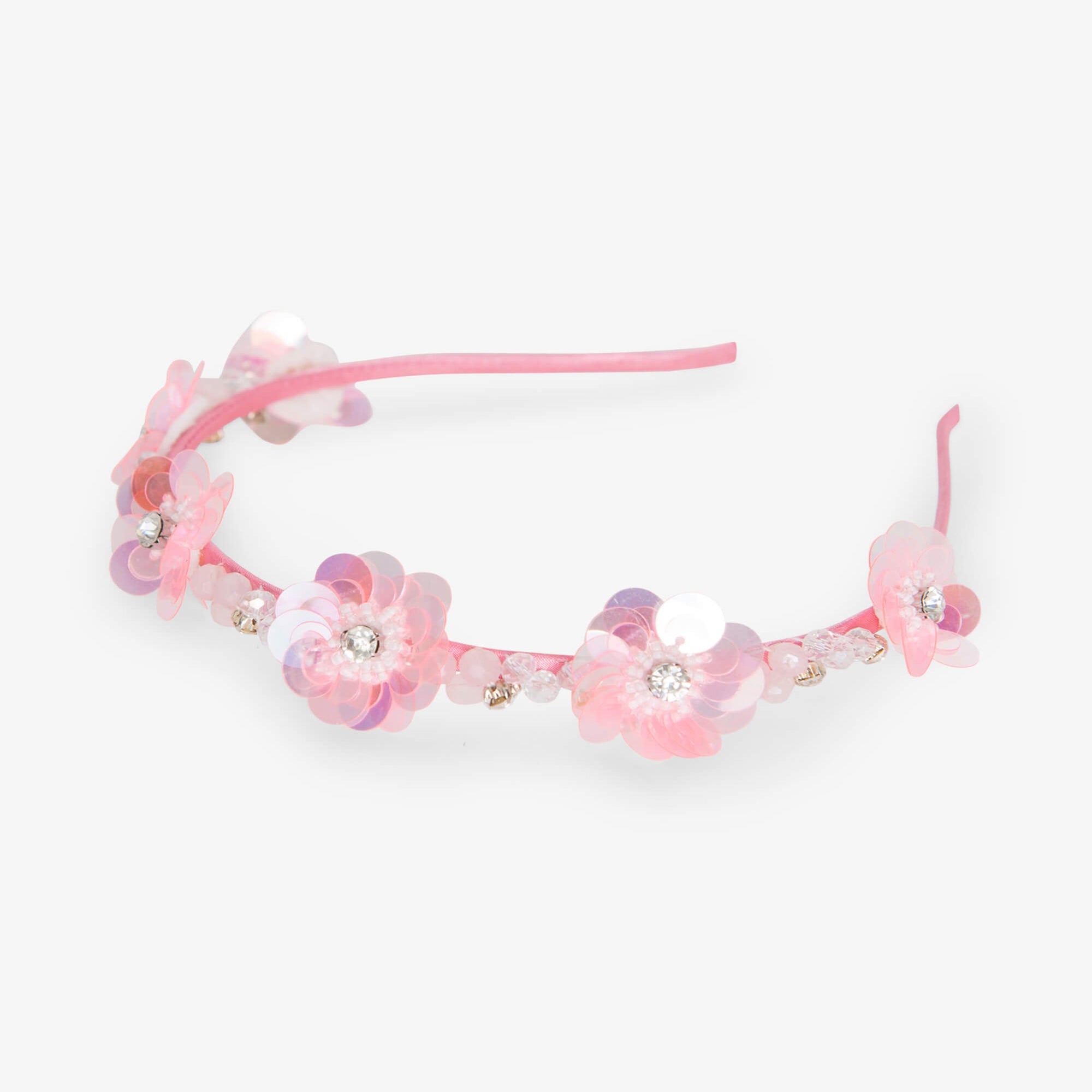 Hatley Flower Crown Headband - Pink