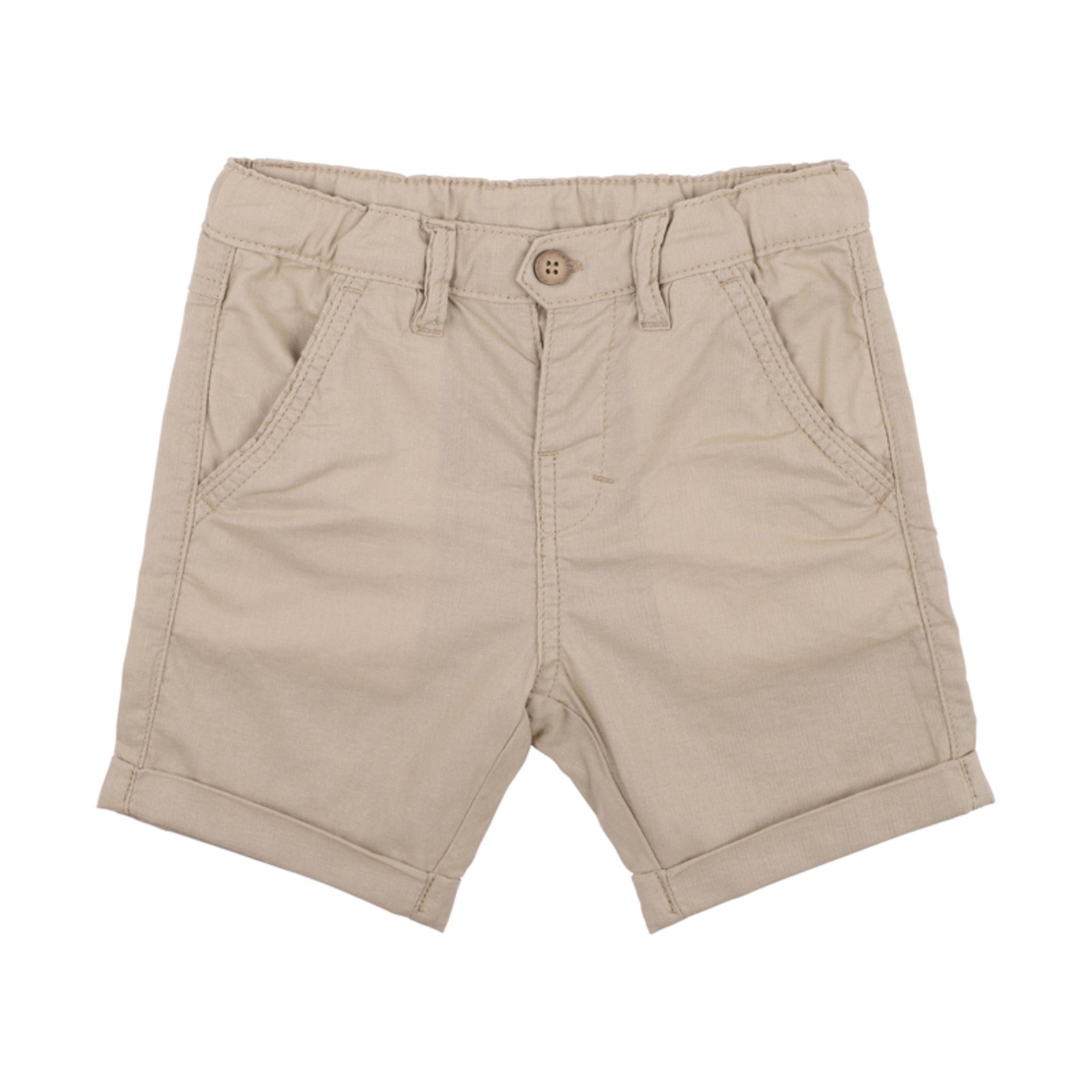 Bebe Roman Pocket Shorts - Stone