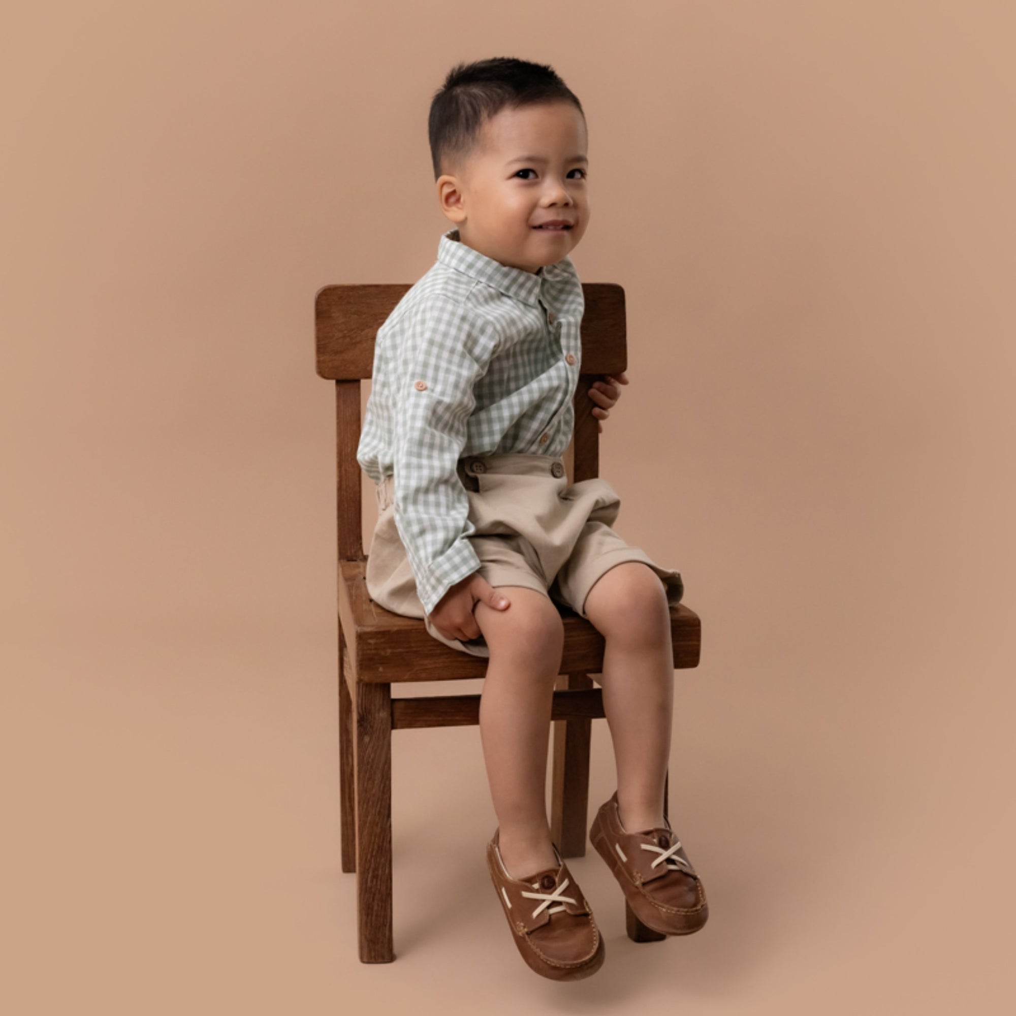 Bebe Roman Pocket Shorts - Stone