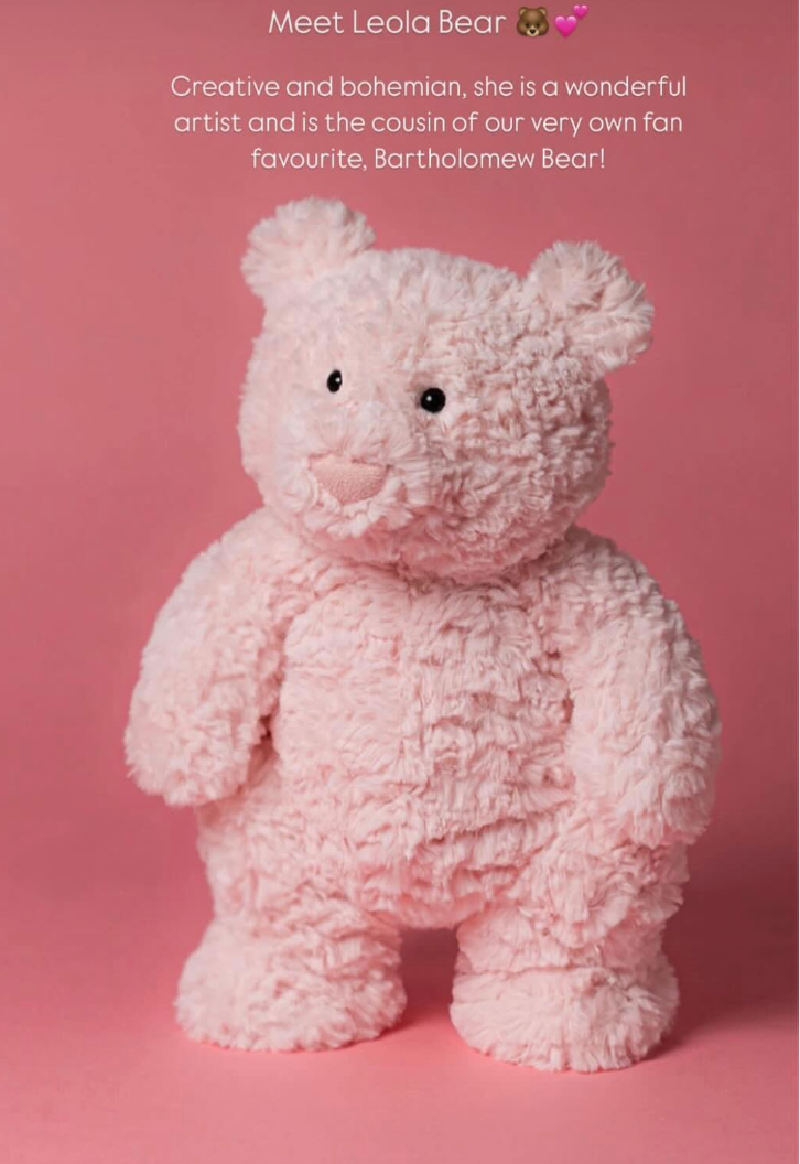 Jellycat Leola Bear - Medium