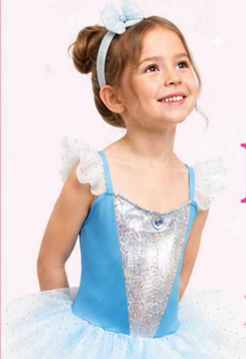 Disney Princess Cinderella's Sparkling Tutu Dress - 5/6YRS