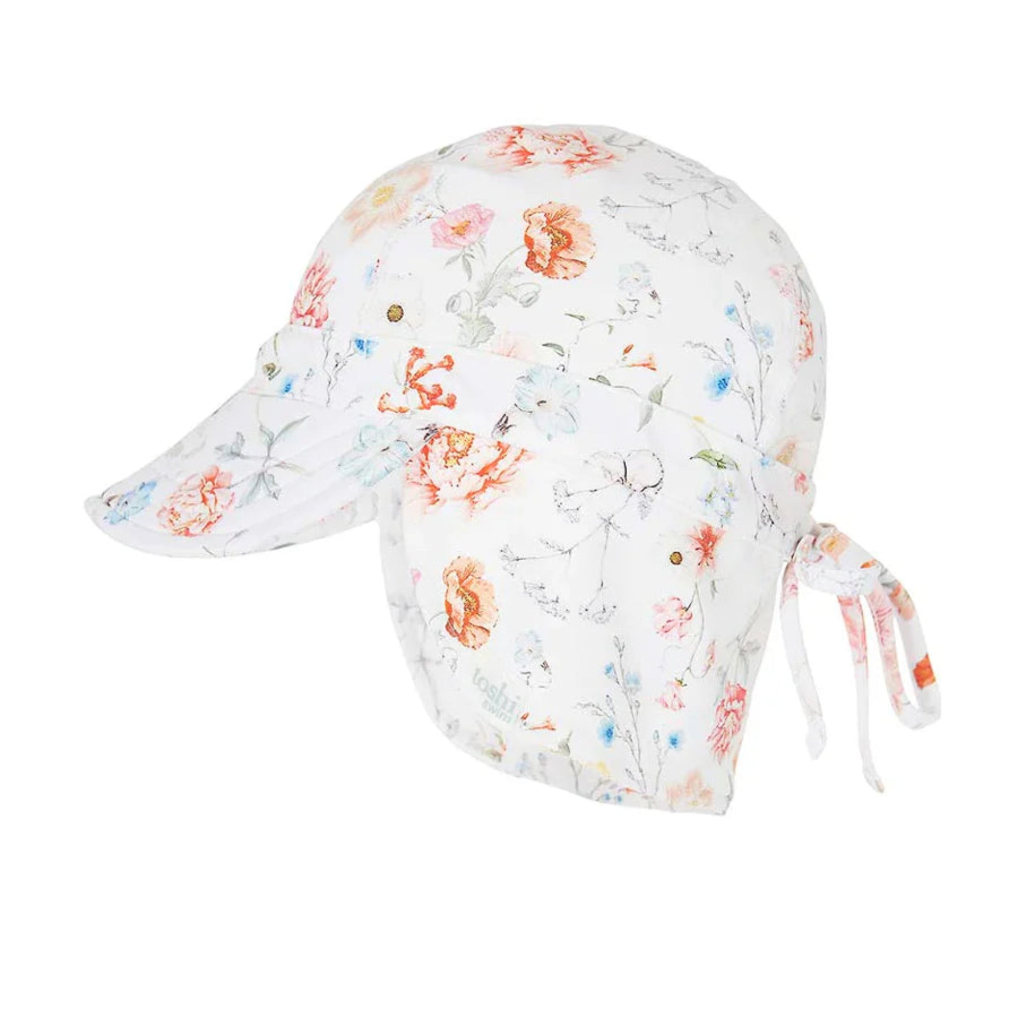 Toshi Swim Flat Cap - Secret Garden Lilly
