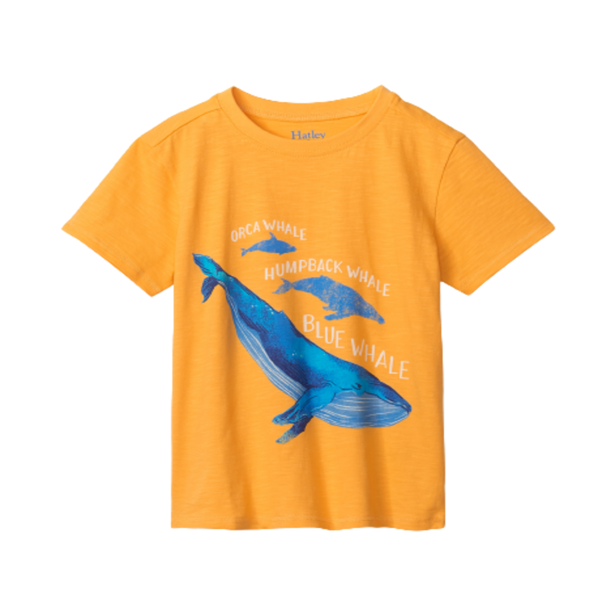 Hatley These Three Whales Graphic Tee - Banana