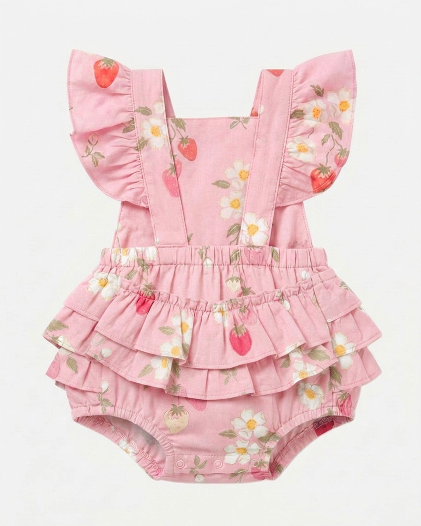 Baby Romper Strawberry Fields Blossom