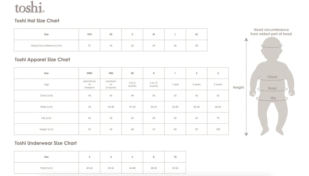 Toshi Organic Beanie Love - Pearl