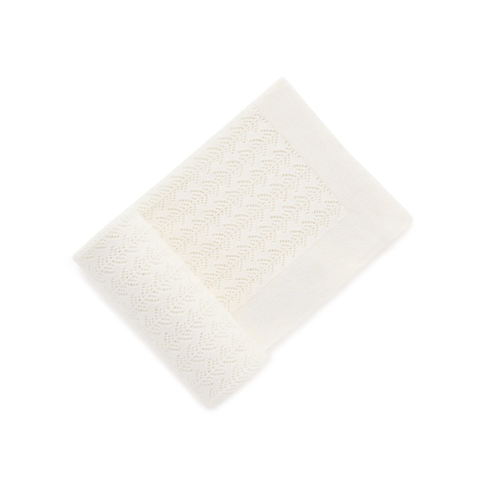 Purebaby Heirloom Eyelet Blanket