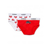 Marquise Boys Cars 2 Pack Underwear - Red