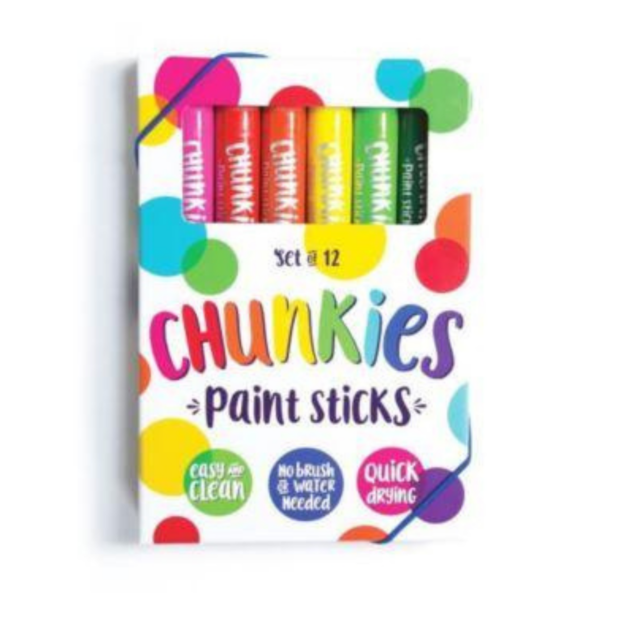 Chunky Paint Sticks set of 12