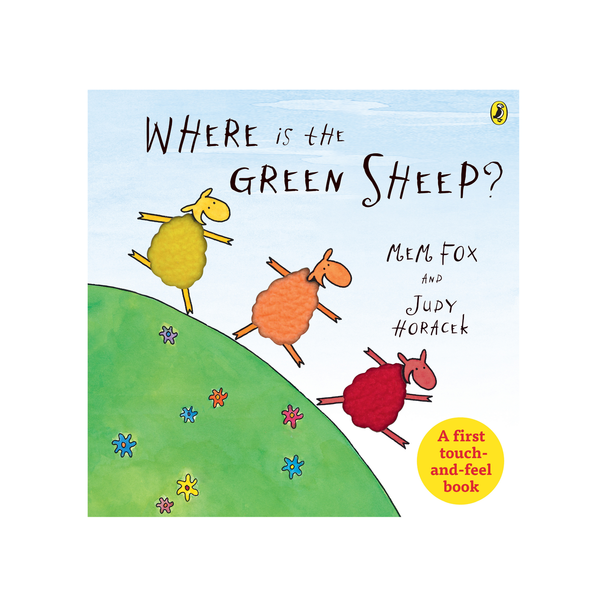 Where is the Green Sheep? Touch And Feel Book