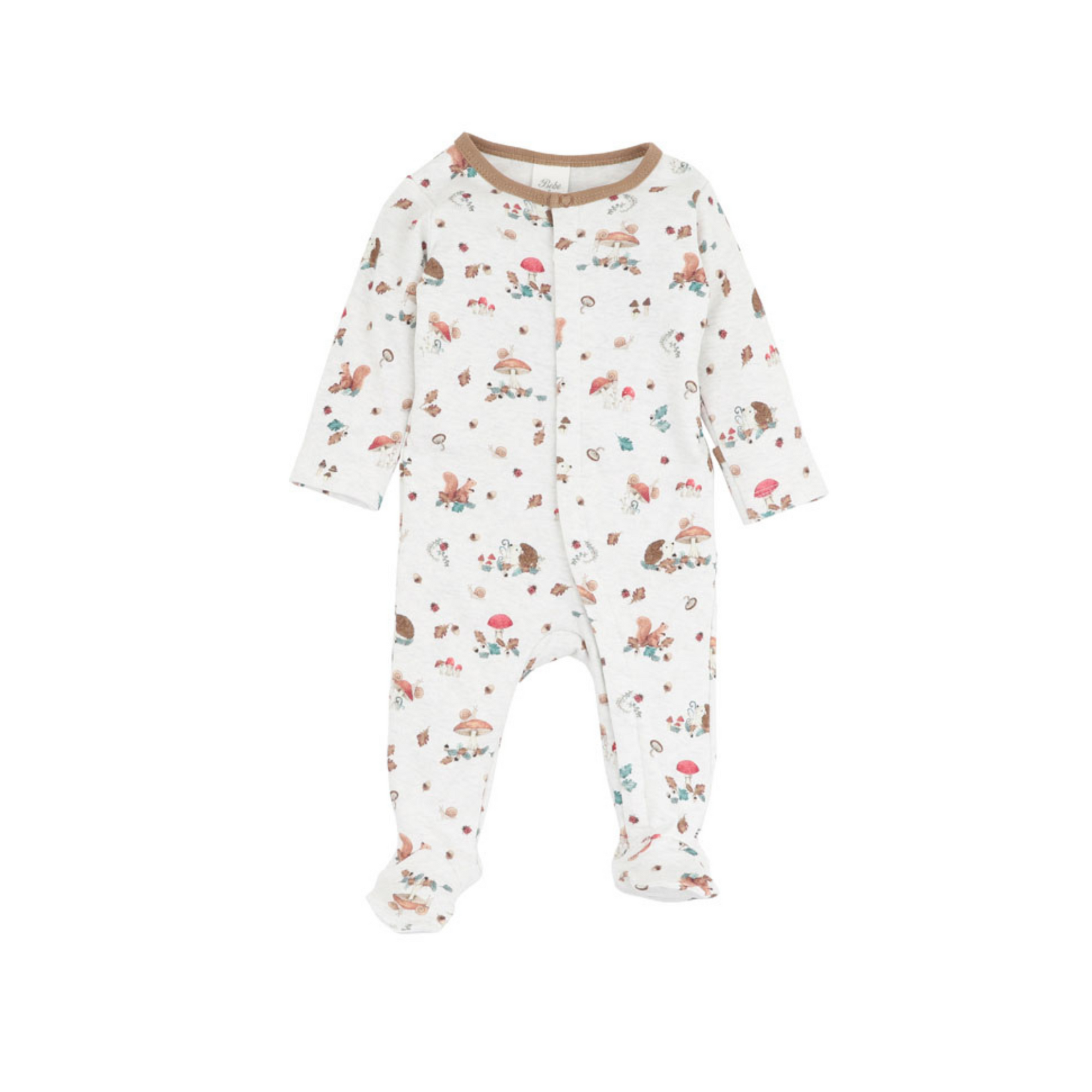 Bebe Toby L/S Zip Onesie