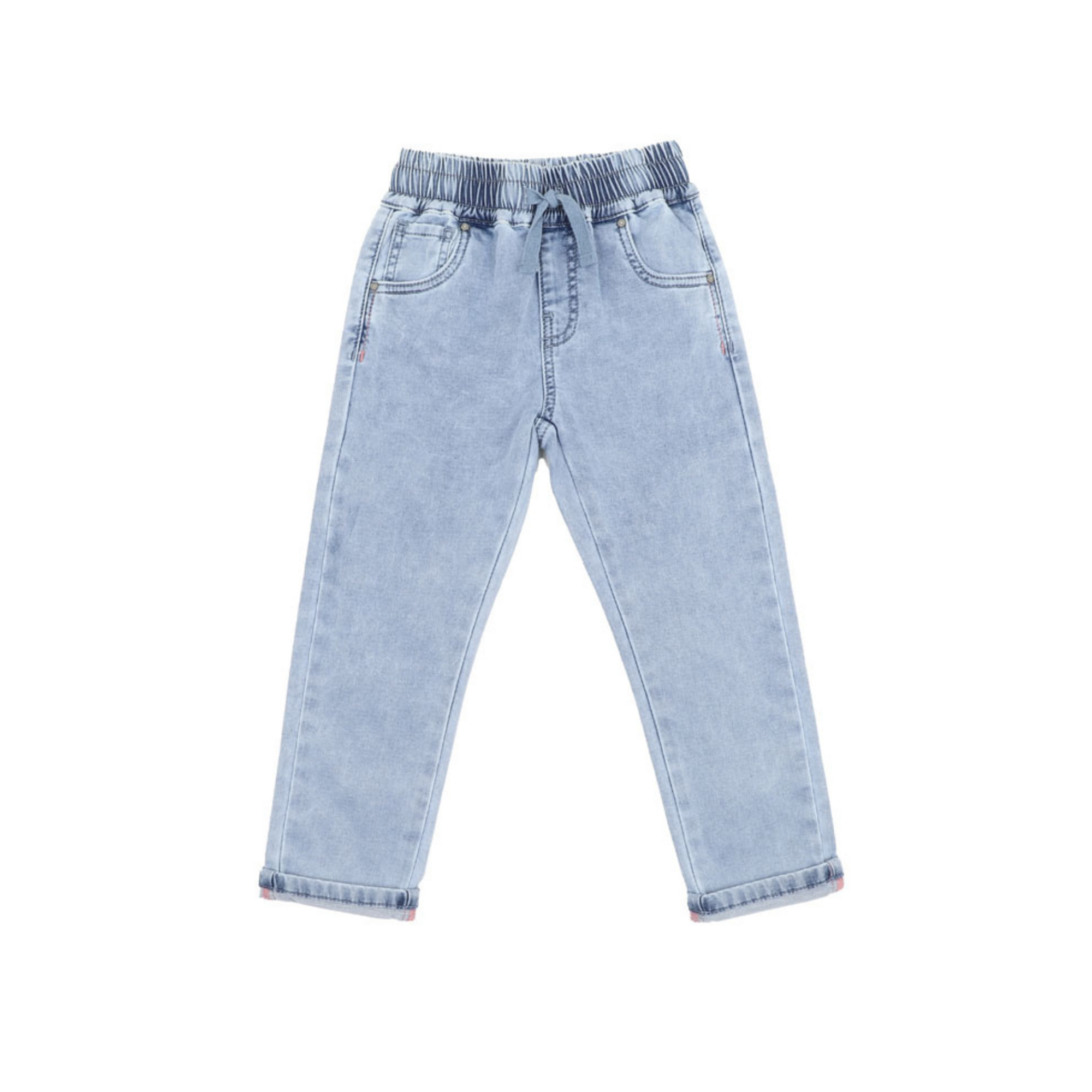 Bebe Flossy Knit Denim Pull On Jeans