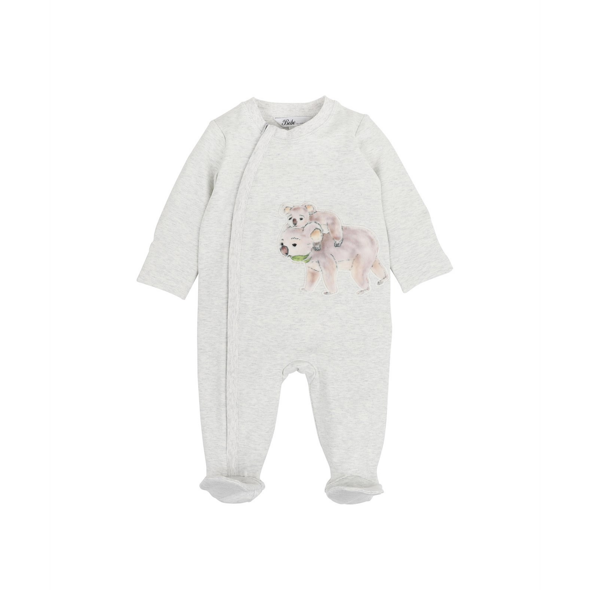 Bebe Bailey Koala Ls Zip Onesie