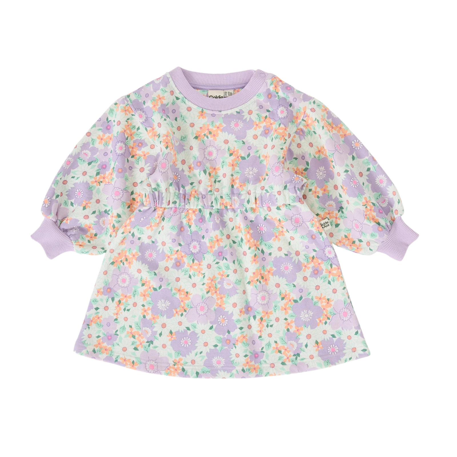 Goldie and Ace Flora Leah Long Sleeve Dress