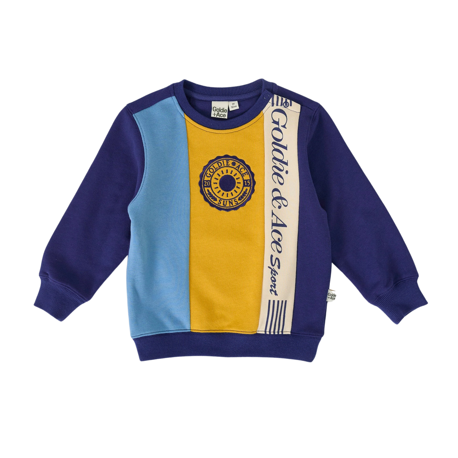 Goldie and Ace Sports Day Terry Sweater Navy