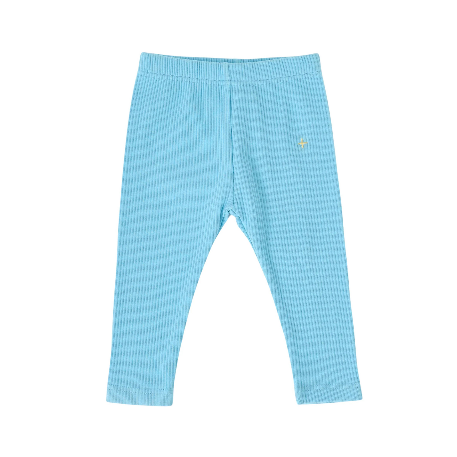 Goldie and Ace Bowie Rib Legging Sky Blue