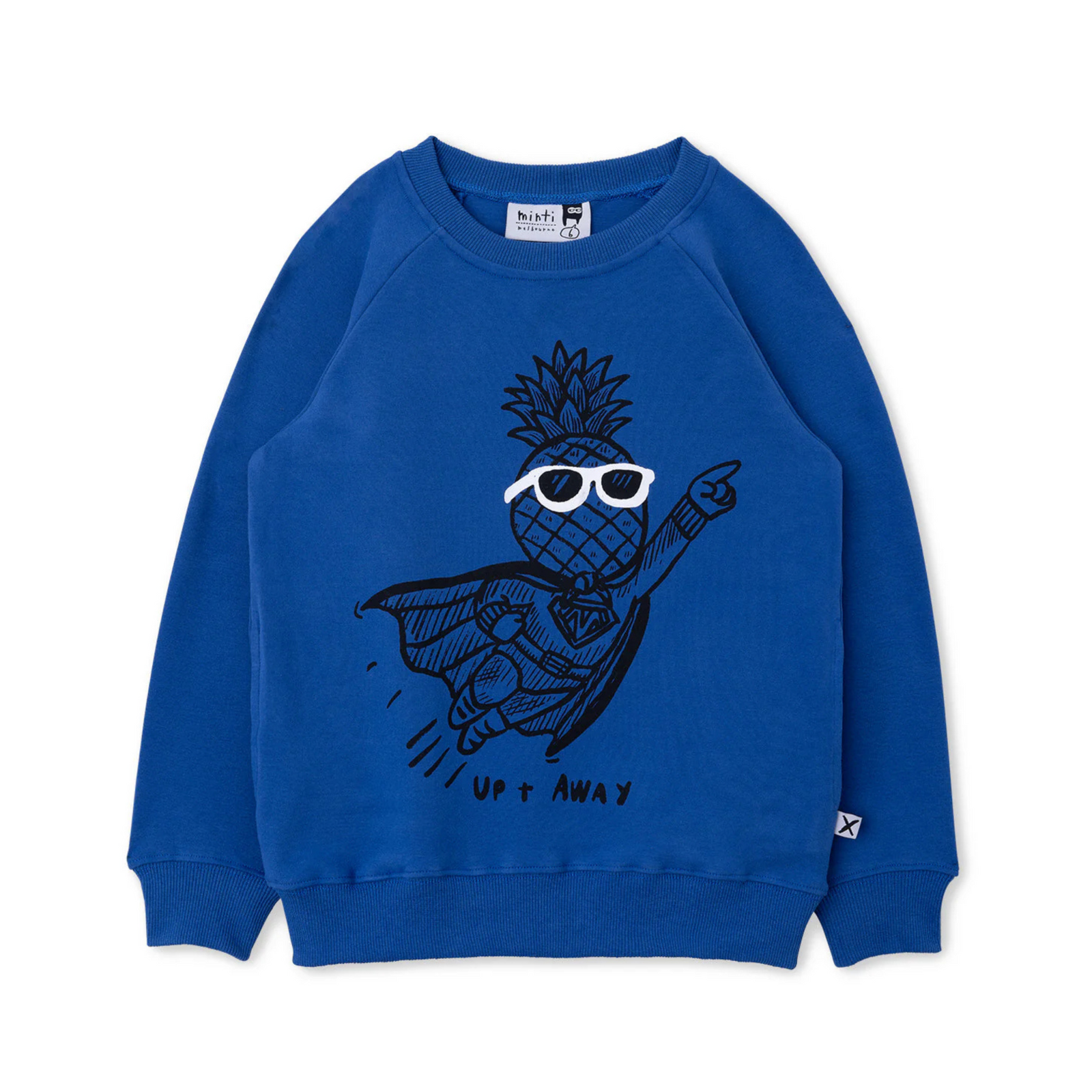 Minti Super Pineapple Crew - Cobalt