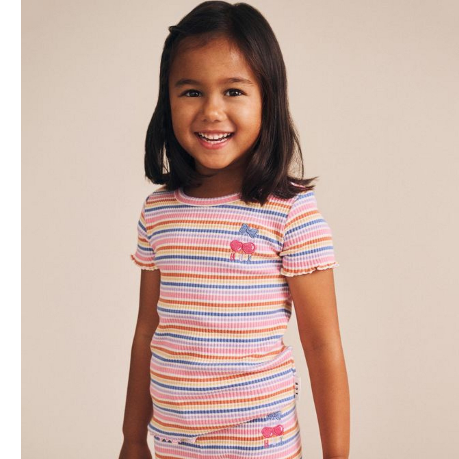 Huxbaby - Rainbow Rib Tee