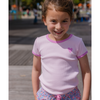 Milky Pink Rib Tee