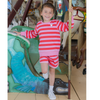 Milky Cherry Stripe Sweat