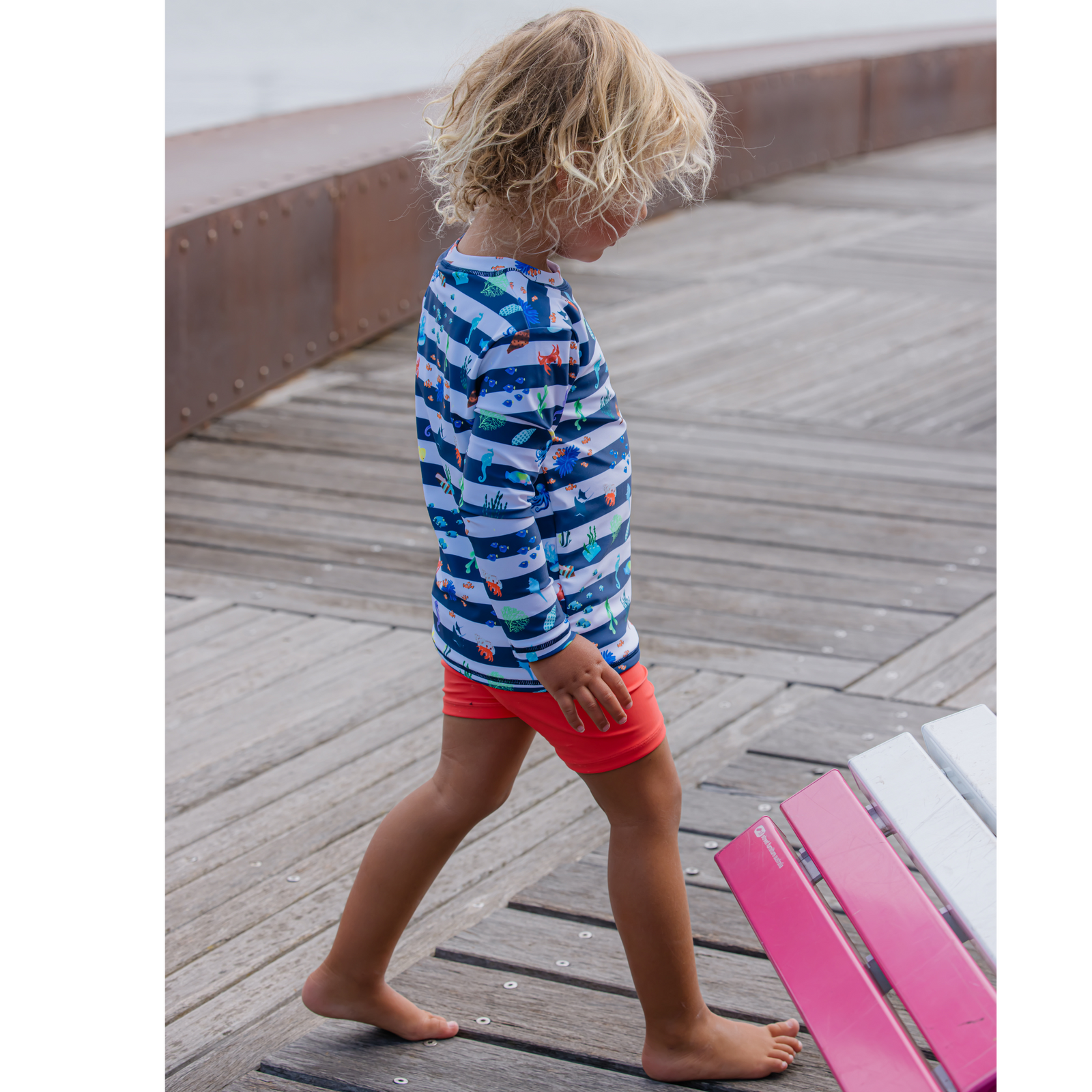 Milky Marine Rash Vest