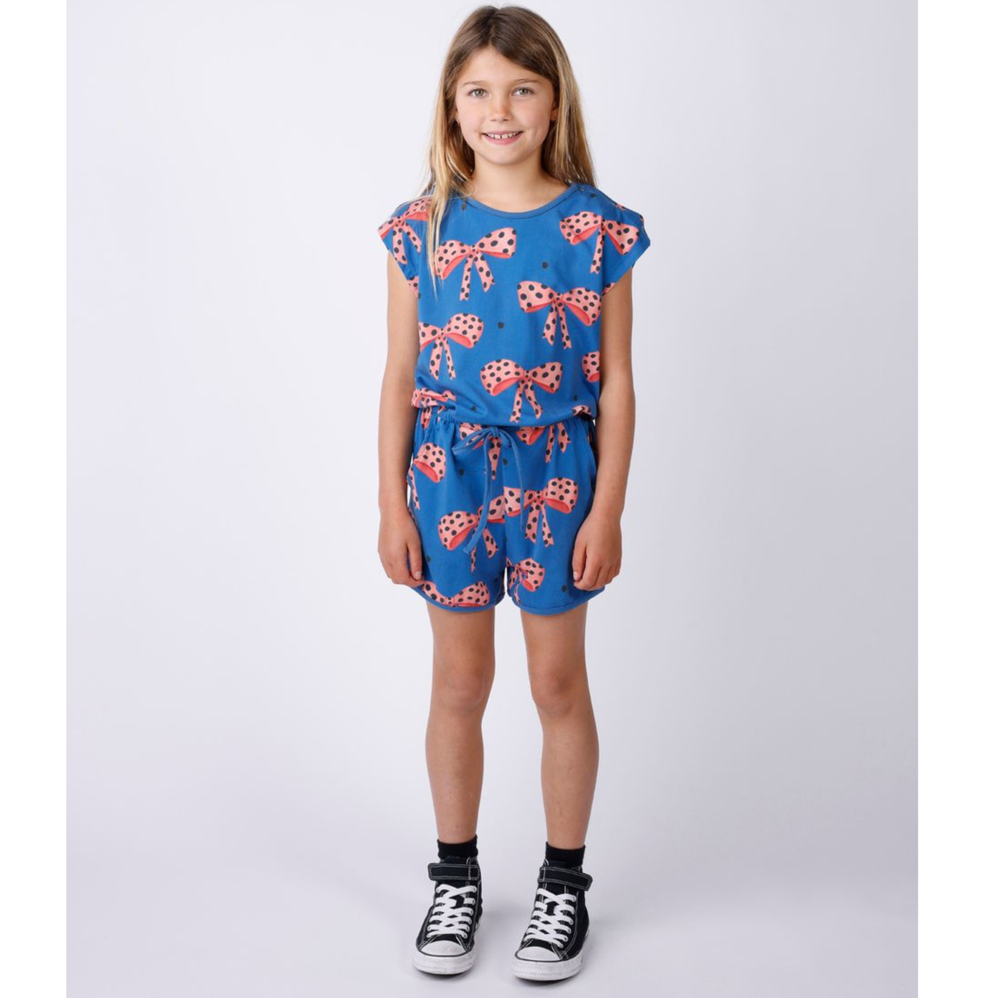 PRE-ORDER Minti Spotty Bows Playsuit