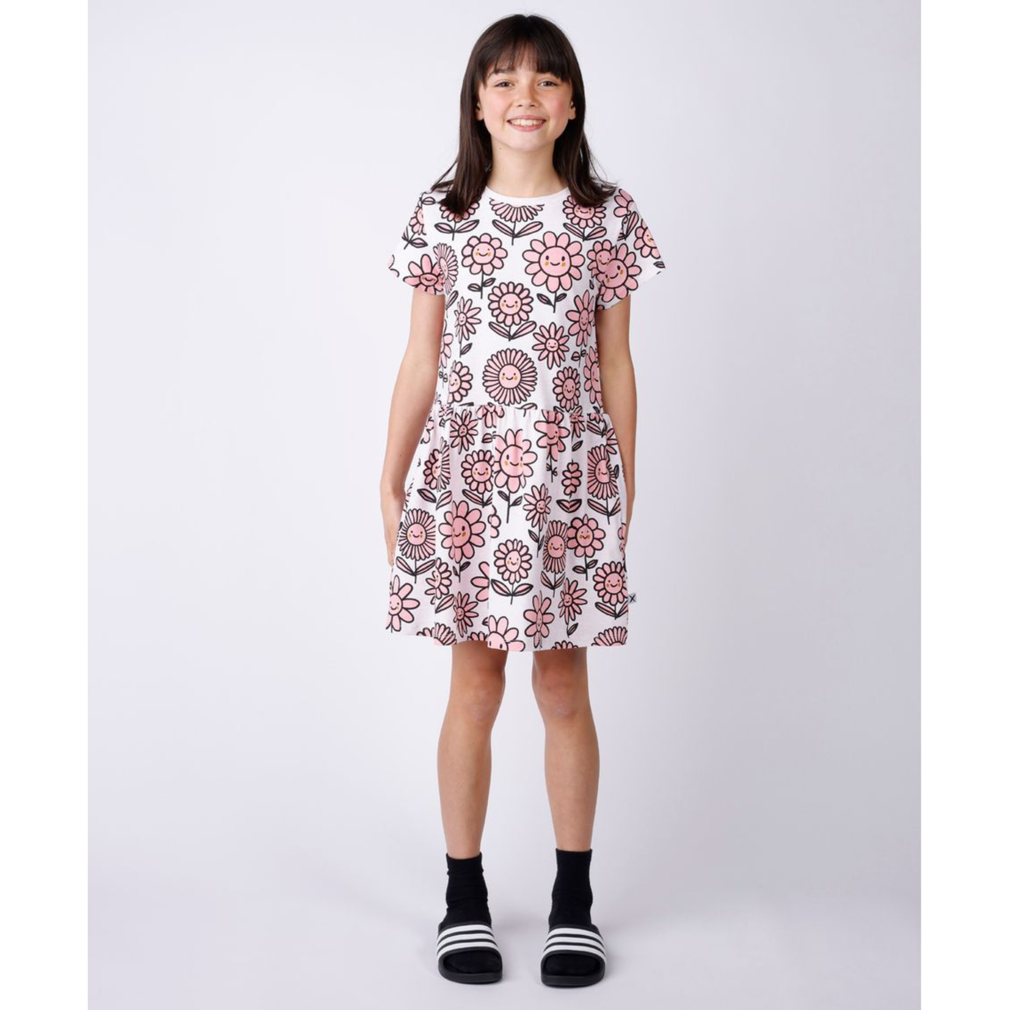 PRE-ORDER Minti Happy Flowers Dress