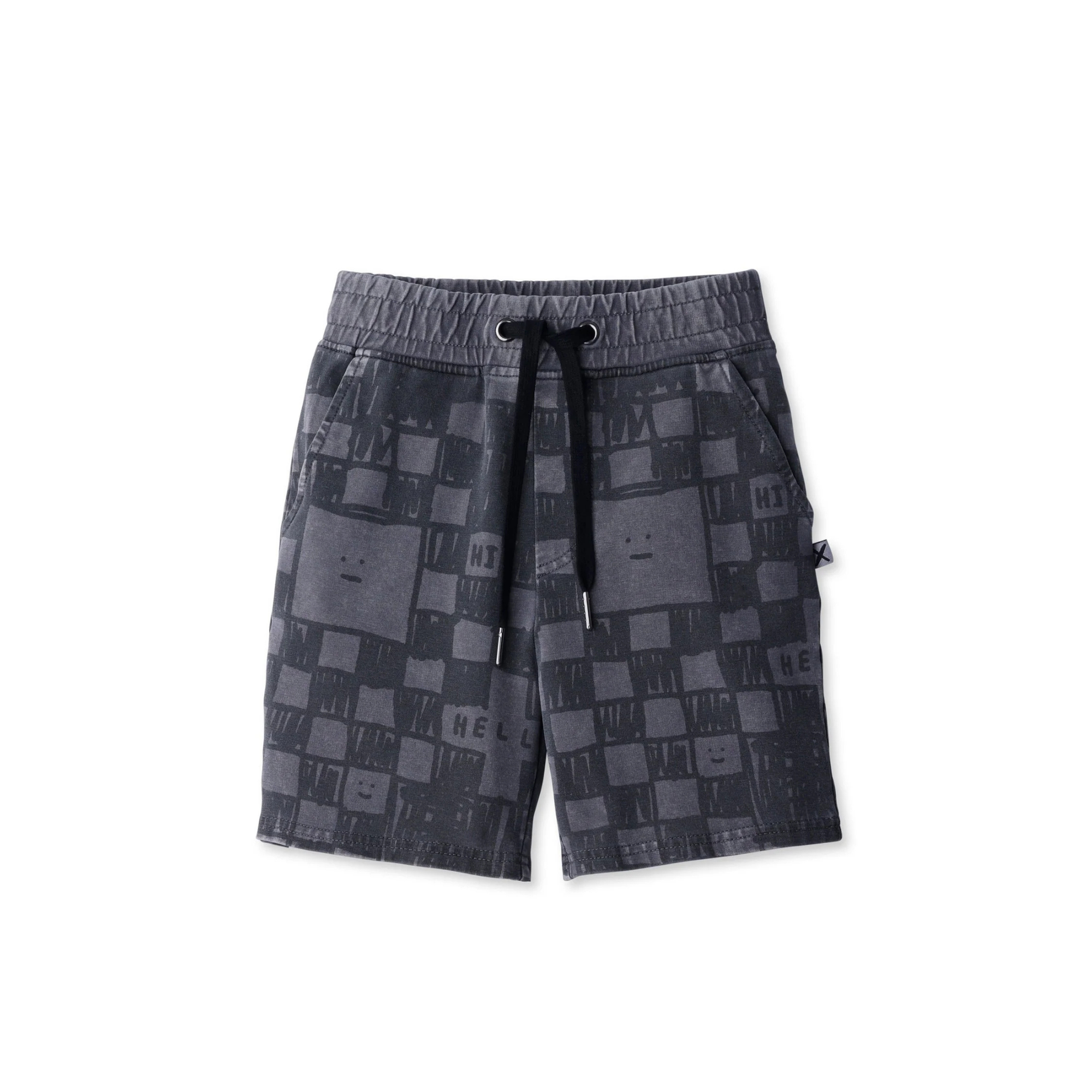Minti Sketchy Grid Short