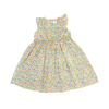 Bold Floral Dress Yellow Floral