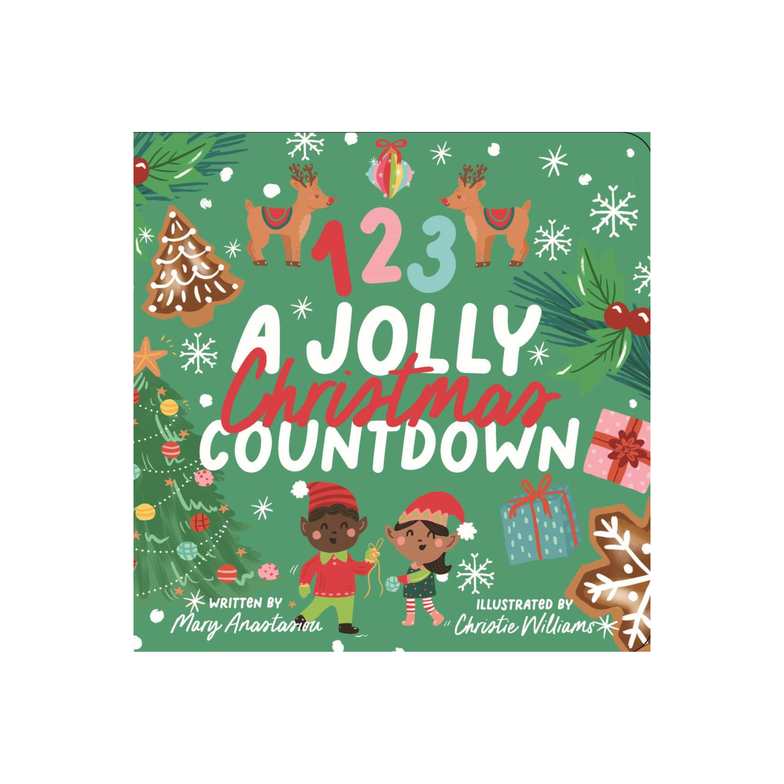 1-2-3 A Jolly Christmas Countdown Book