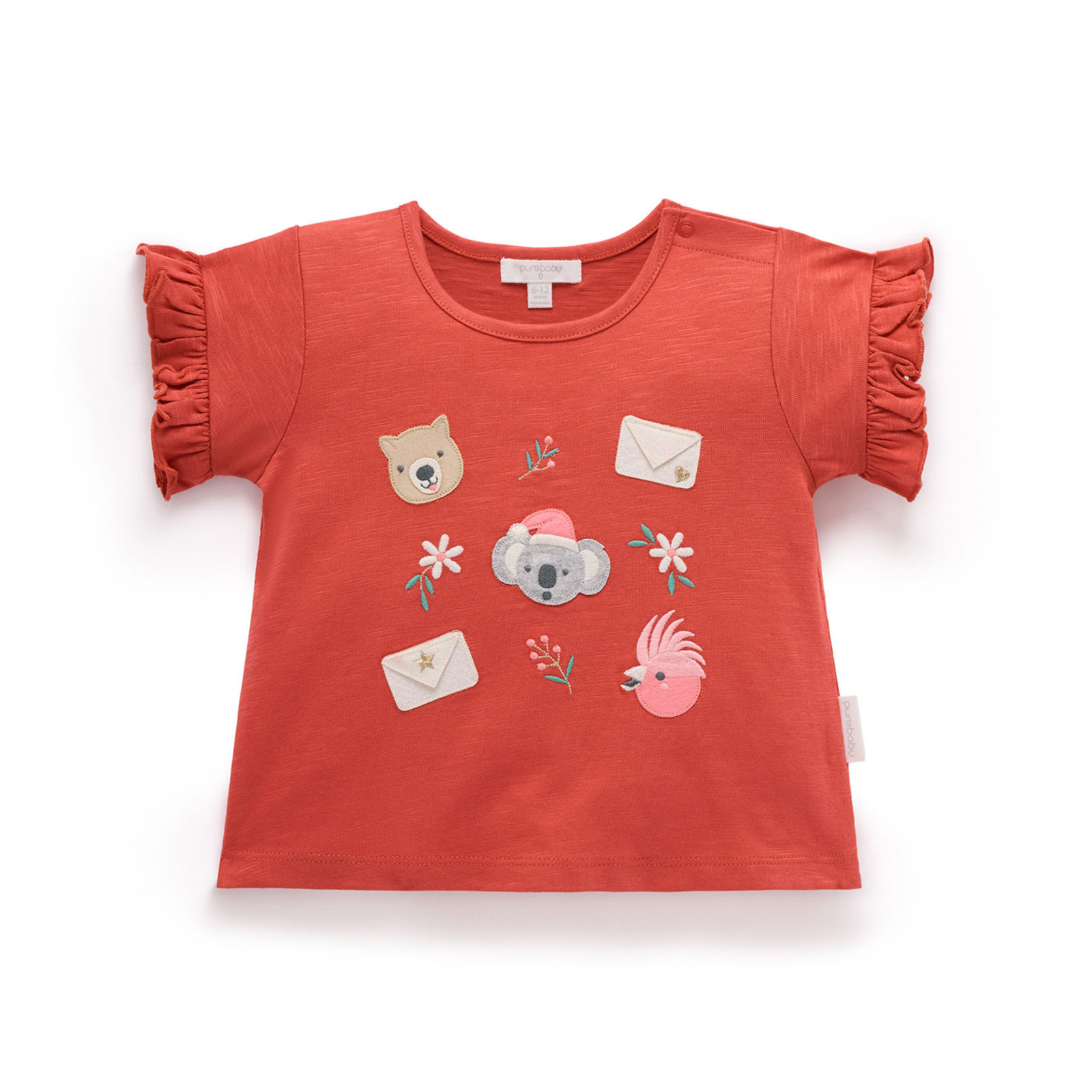 Purebaby Christmas Wishes Tee