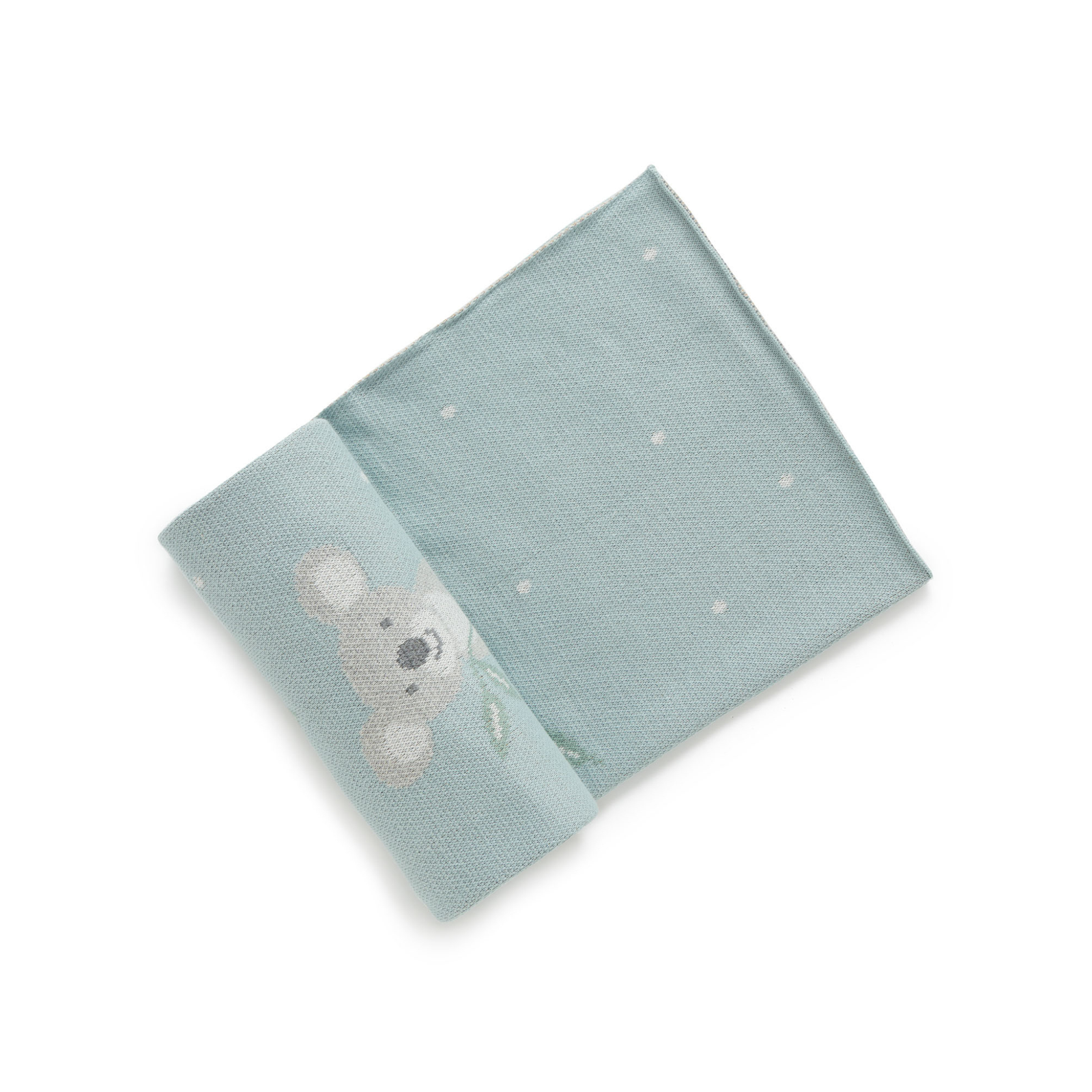 Purebaby Bush Babies Jacquard Blanket