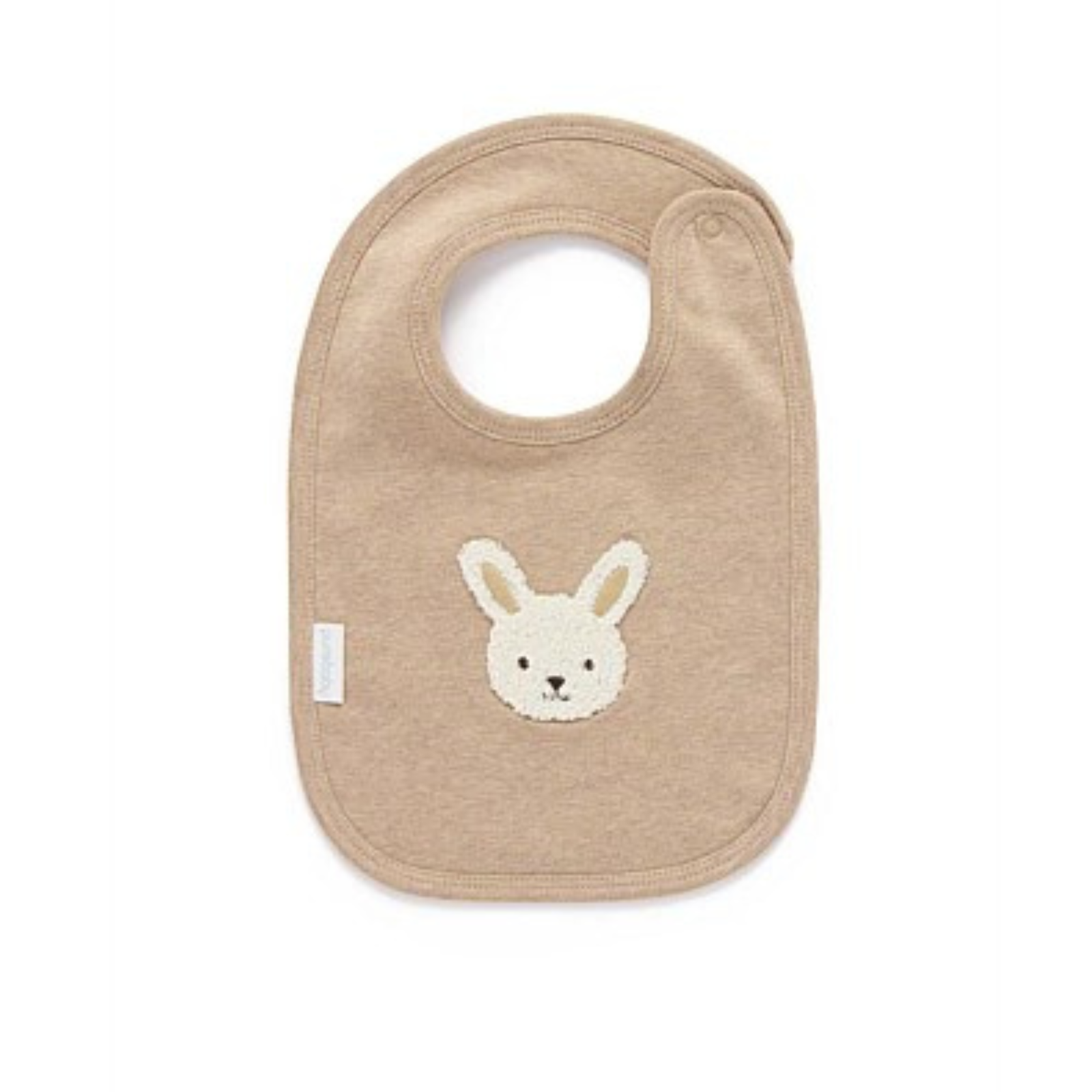 Purebaby Bunny Bib - Mushroom