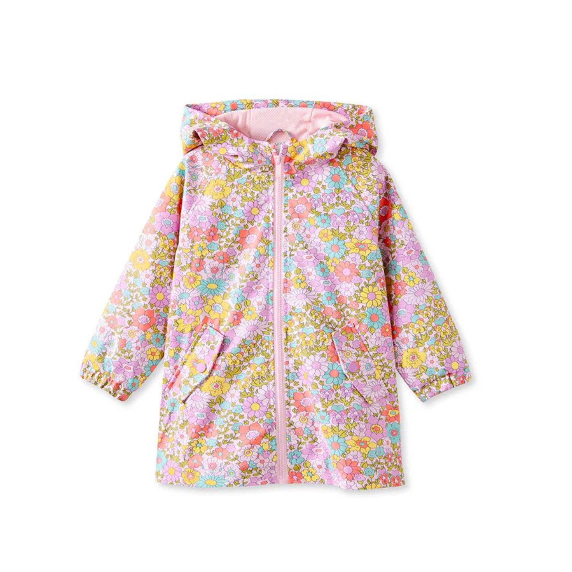 Milky The Sunshine Club Rain Jacket - Floral